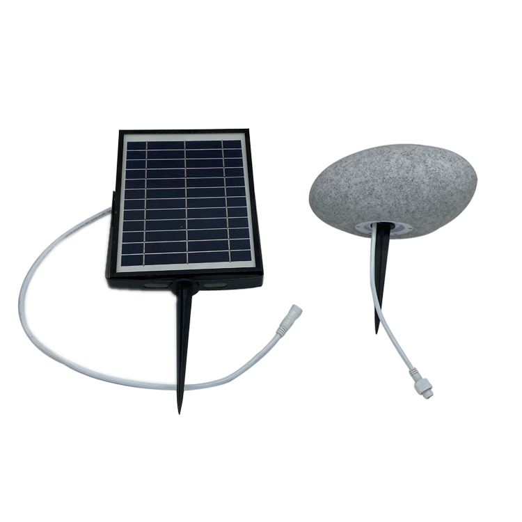 LED Solar garden Light for stone modelling
