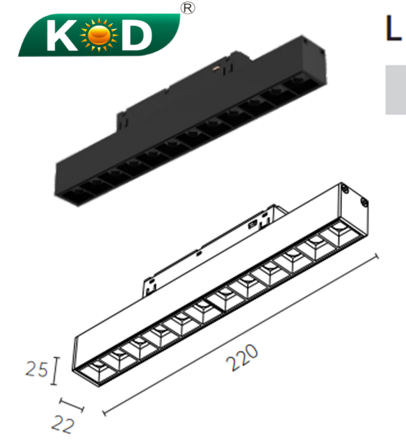  GS-12 12W dimming toing temperature magnetic lamp Aluminum material OSRAM led chip stylish design 