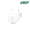 KOD-MR16-6G3-O7/O9 Gu10 Spot Light 7W10W Osram SMD Chip