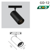 GD-12 12W dimming and toing temperature Magnetic Lamp Position And Angle Can Be Adjusted Freely To Illuminate Every Space