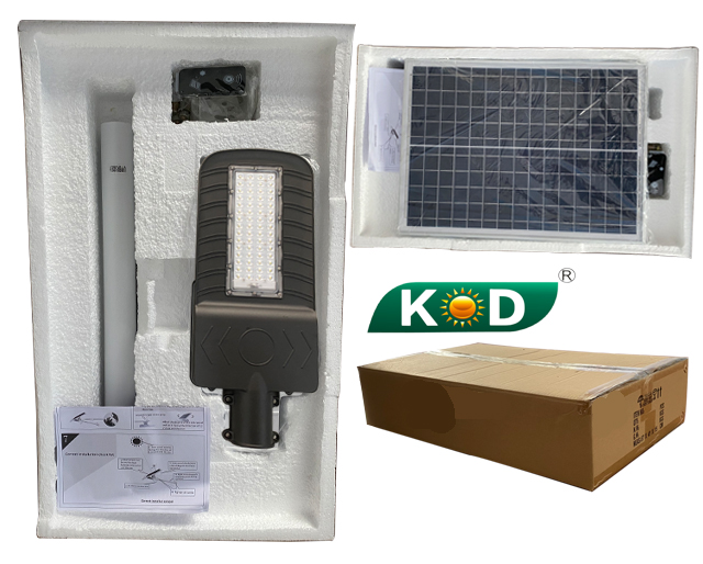200W LED Solar Street Light which designed project and supply IES file by China produce